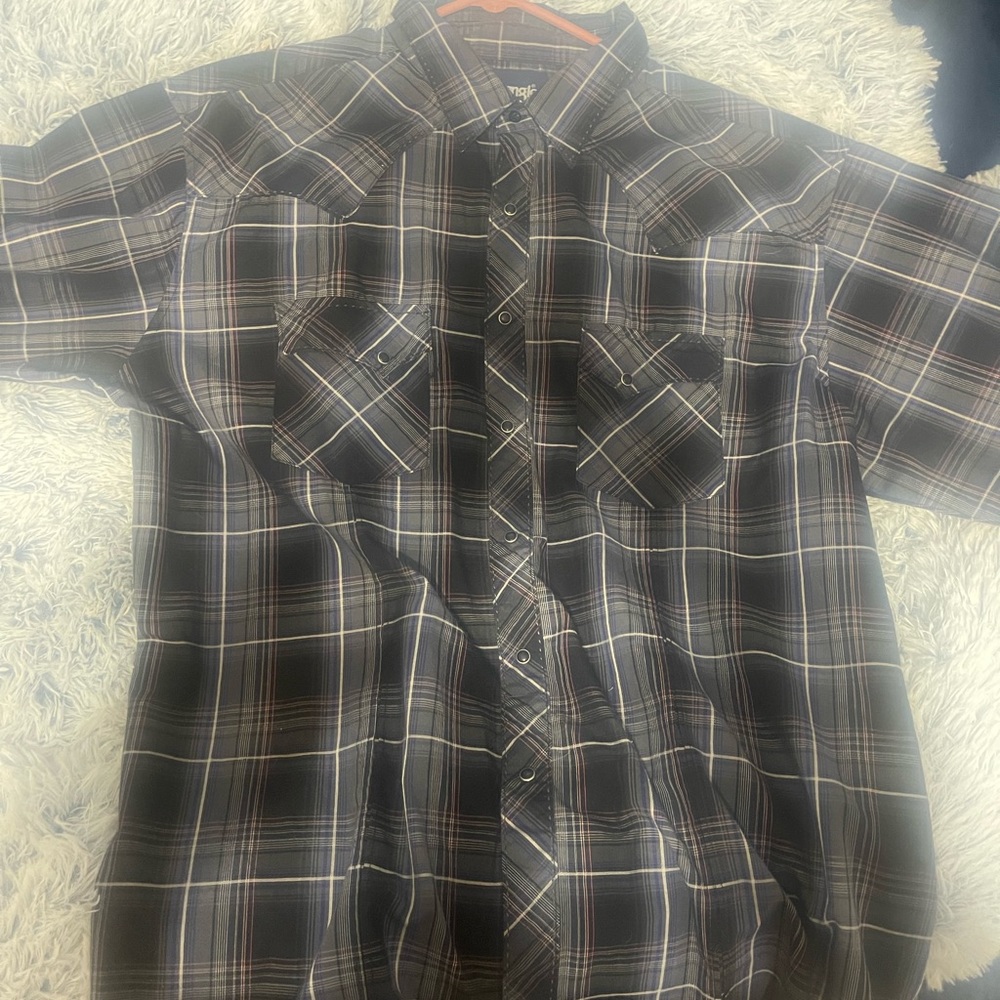 Country western button down.